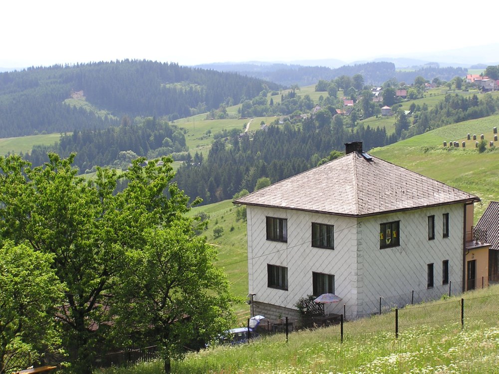 House on a hill by Michal Zacharzewski of Poland