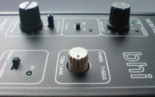 Noise Eliminating Inline Audio Filter