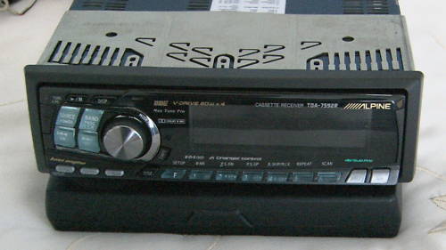 Alpine Max Tune Pro DSP cassette receiver TDA-7592R